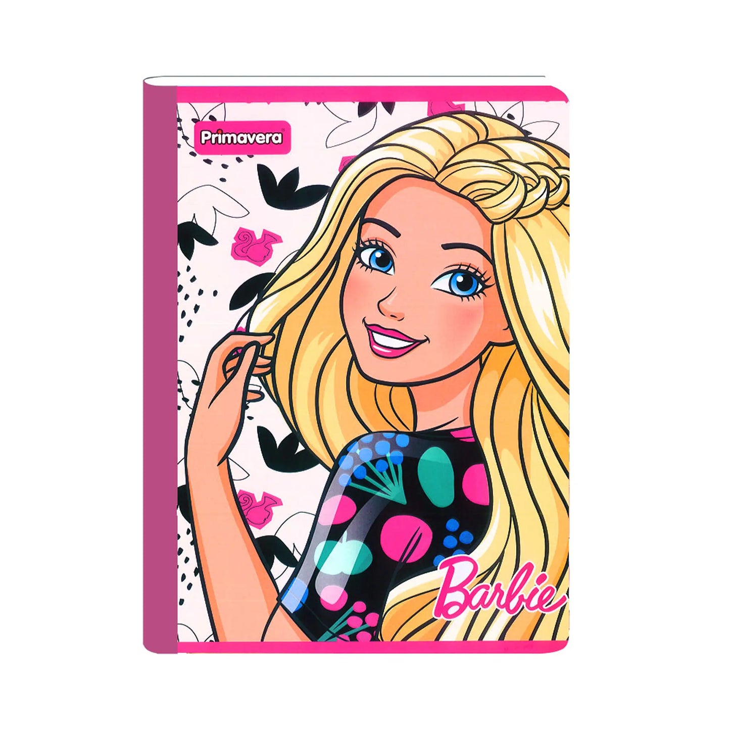 Libreta Cosida Cuadriculada Diseño De Barbie 100-2