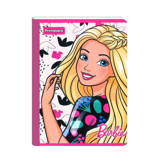 Libreta Cosida Cuadriculada Diseño De Barbie 100-2