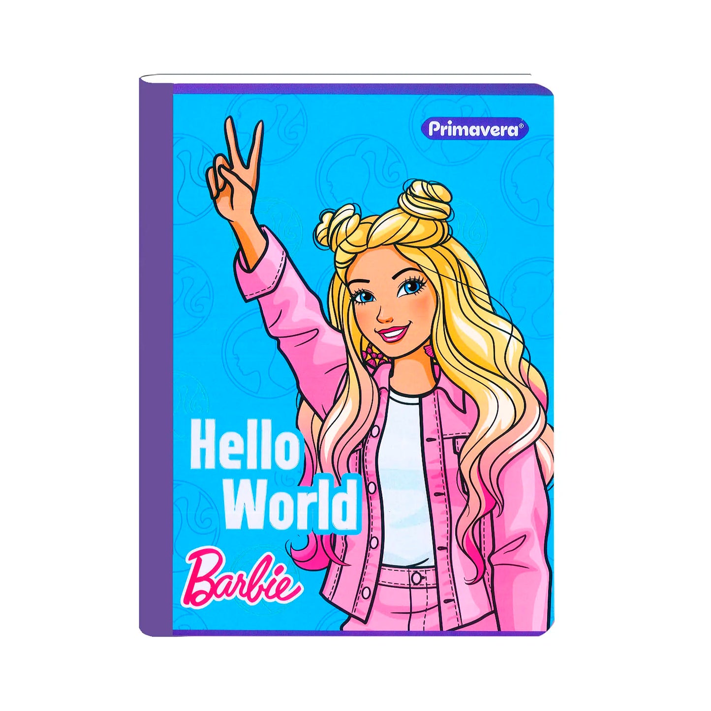 Libreta Cosida Una Linea Diseño Barbie 100-1