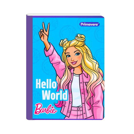 Libreta Cosida Una Linea Diseño Barbie 100-1