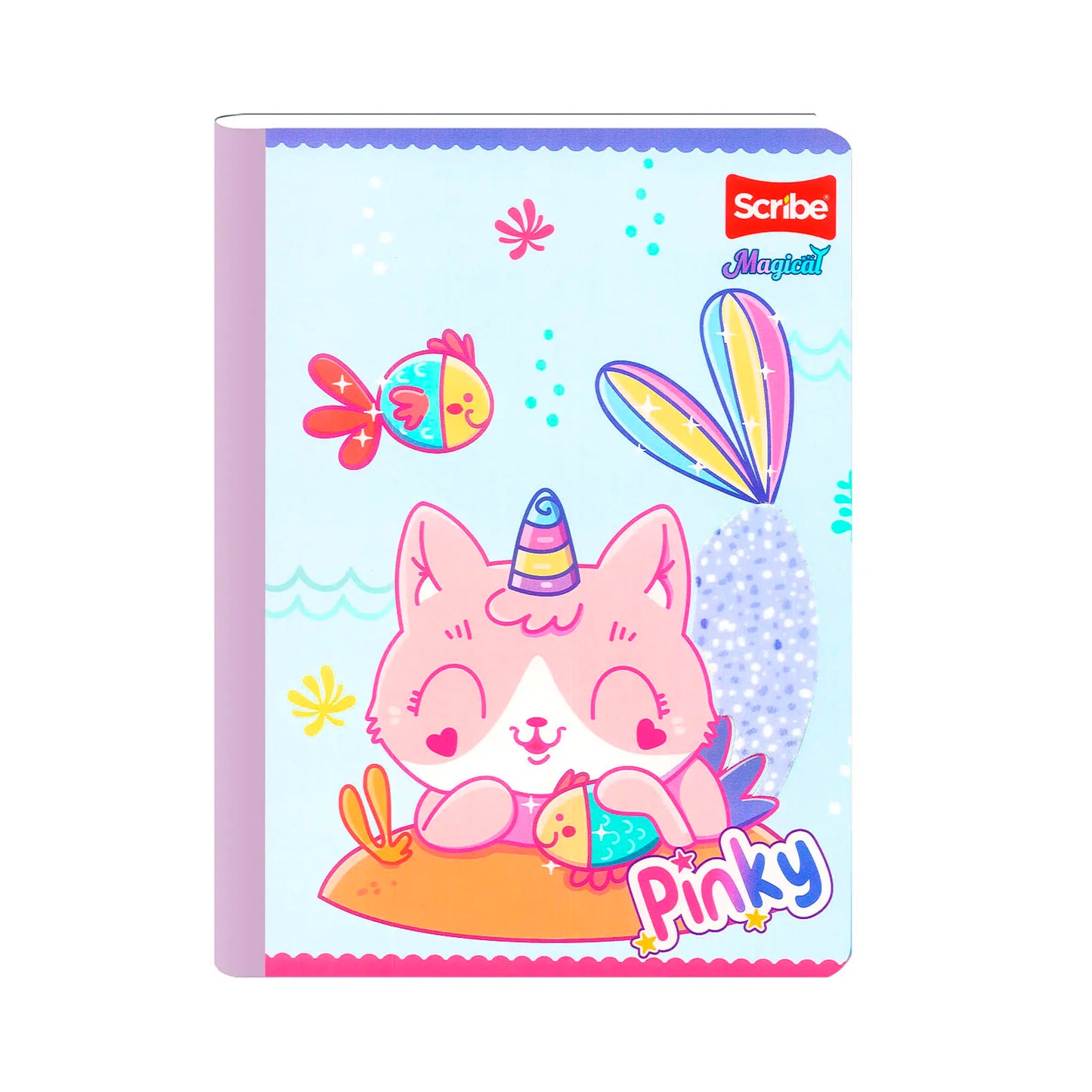 Libreta Cosida Premium Cuadriculada Magical