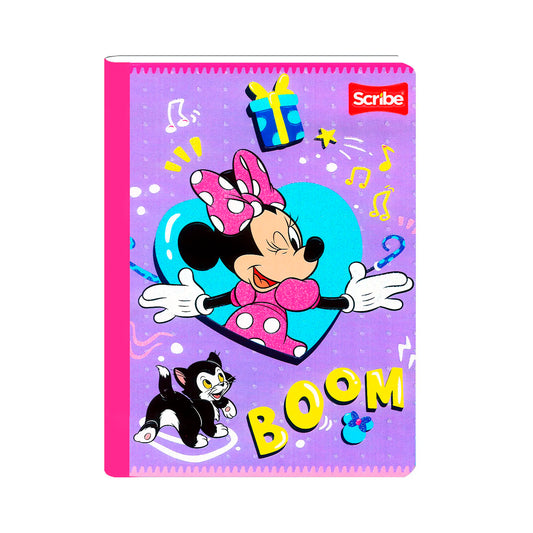 Libreta Cosida Premium Cuadriculada Minnie
