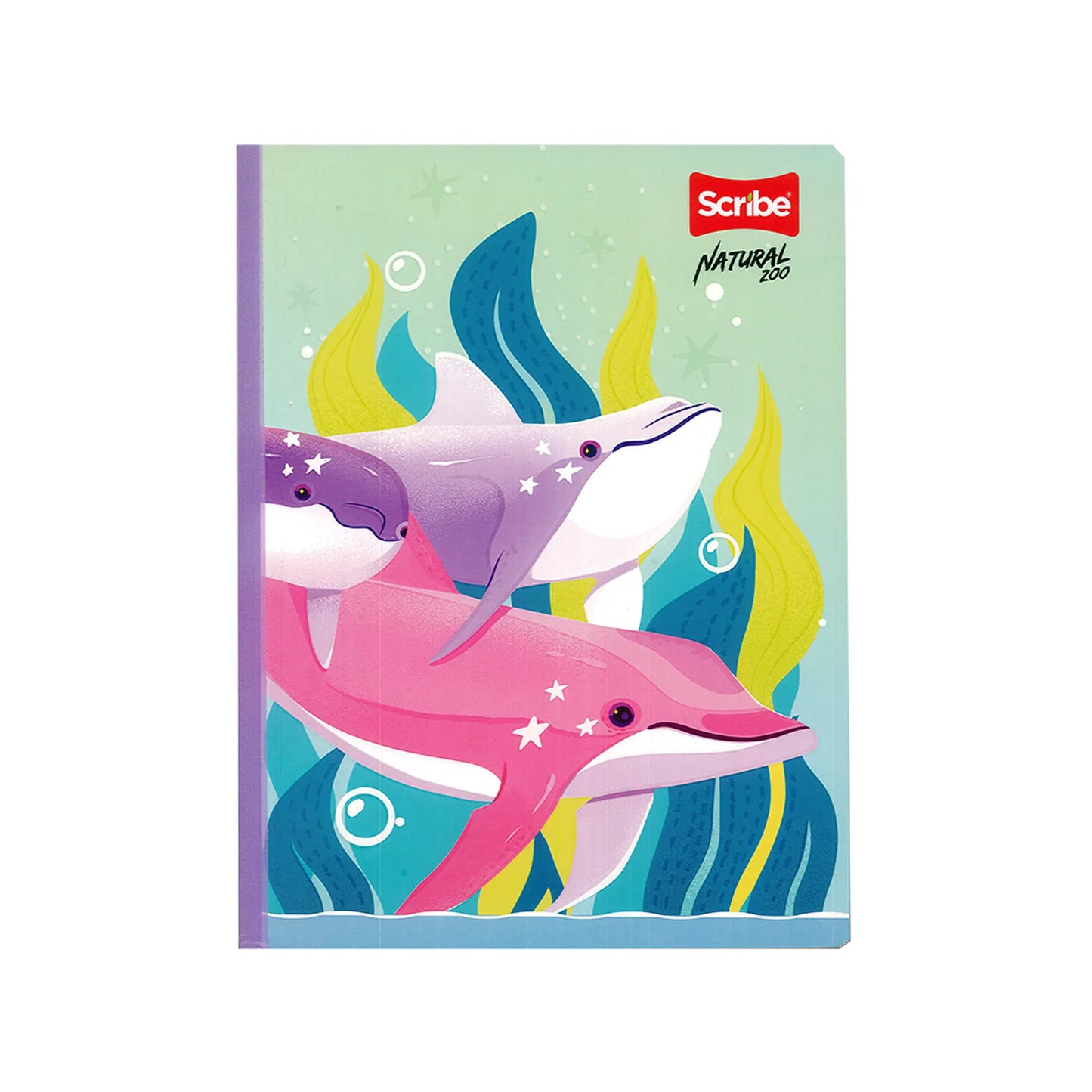 Libreta Cosida Premium Cuadriculada Natural Zoo