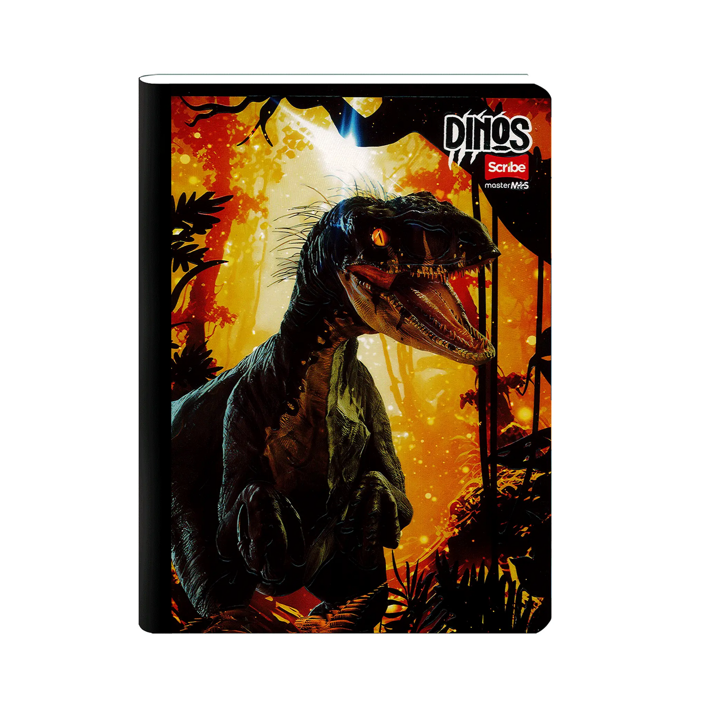 Libreta Cosida Master Mas Dinosaurios Cuadriculada