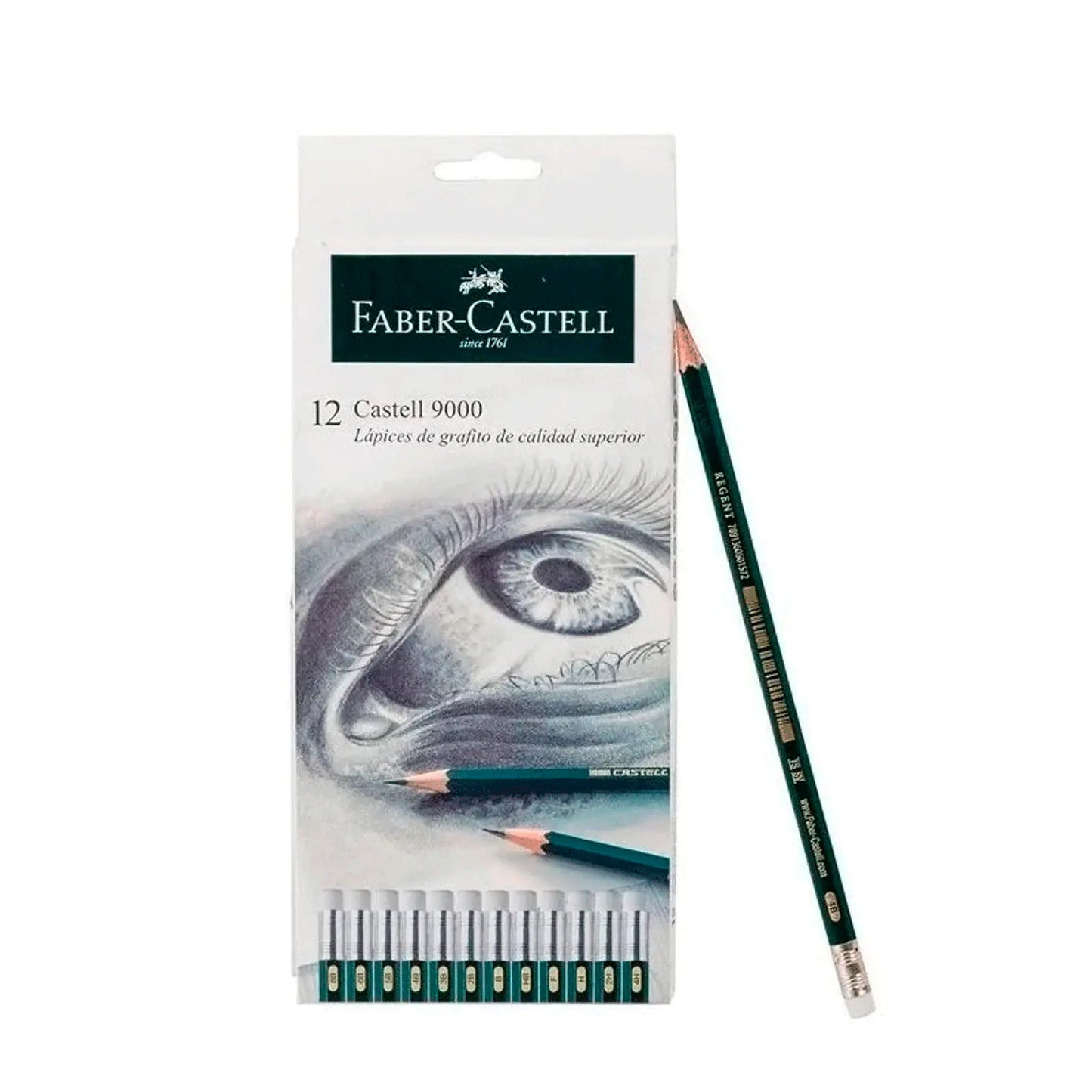 Caja De 12 Lapices Faber Castell Degradadod De Calidad Superior