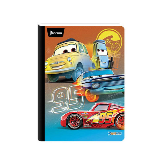 Libreta Cosida De Linea Cars Xpresarte Pro 100-1 Norma