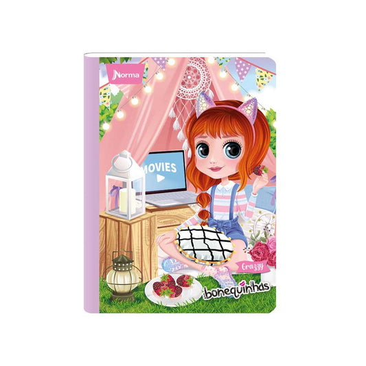 Libreta Cosida De Linea Xpresarte Pro Bonequinhas 100-1 Norma