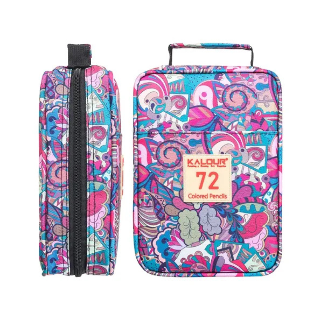 Colores Estuche Con Cierre Colores Kalour 72 Piezas