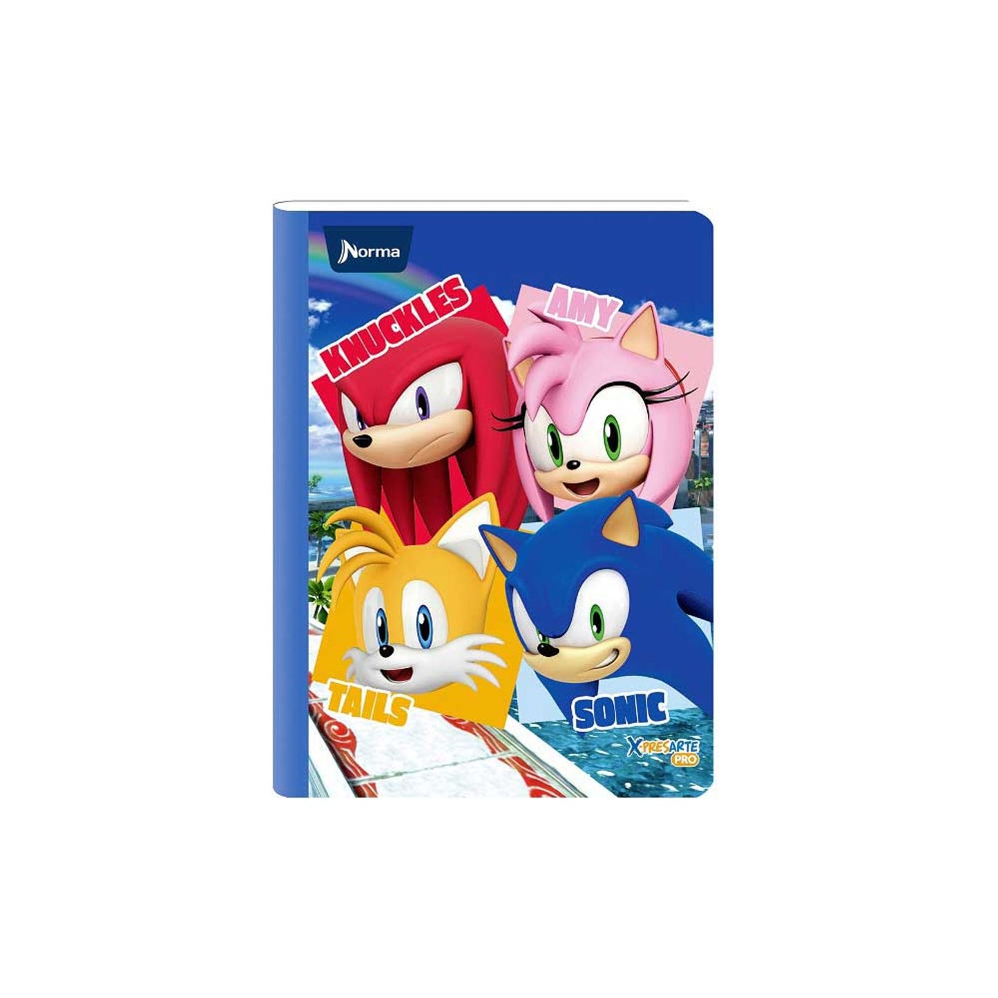 Libreta Cosida Xpresarte Pro Sonic Norma Cuadriculada