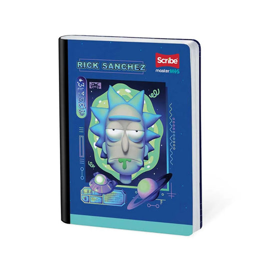 Libreta Cosida Master Mas Rick And Morty