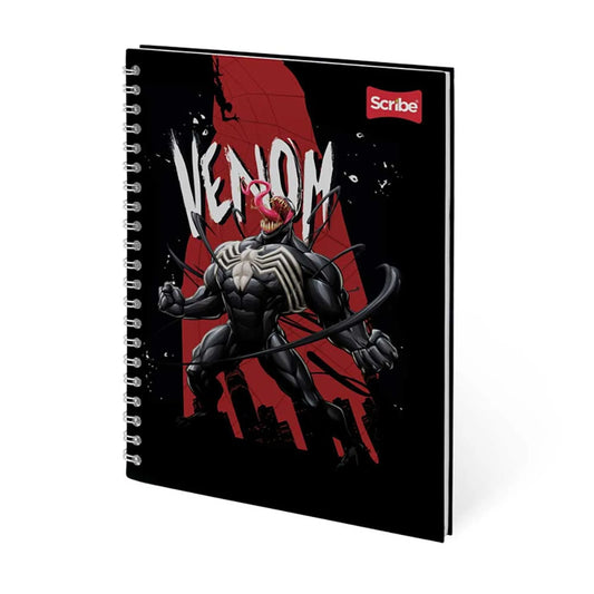 Libreta Espiral Pasta Dura Spiderman Venom