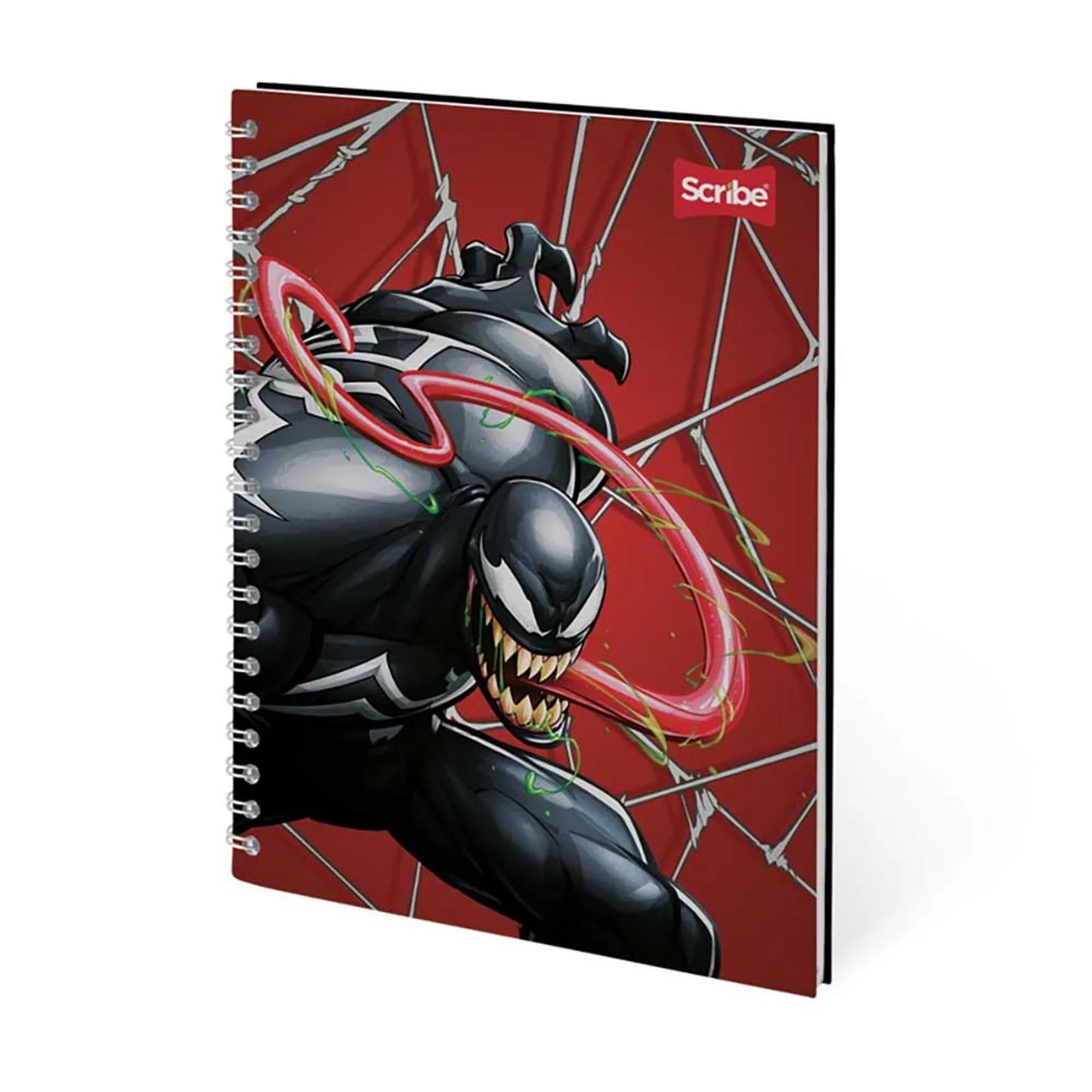 Libreta Espiral Pasta Dura Spiderman Venom