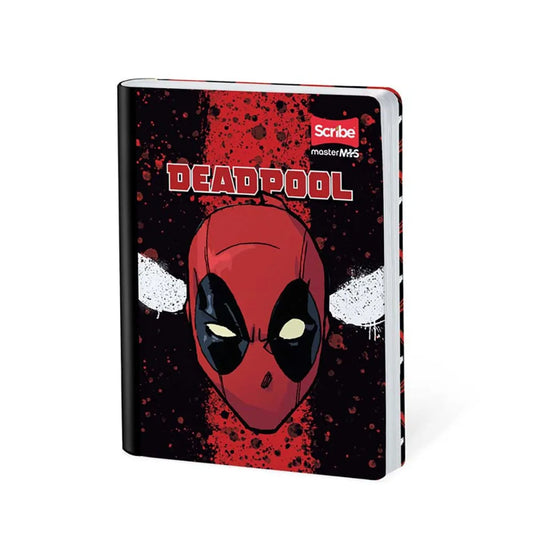Libreta Cosida Master Mas Deadpool