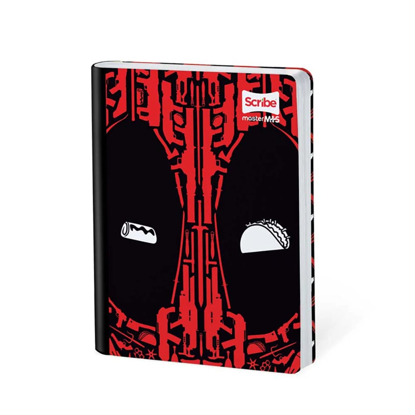 Libreta Cosida Master Mas Deadpool