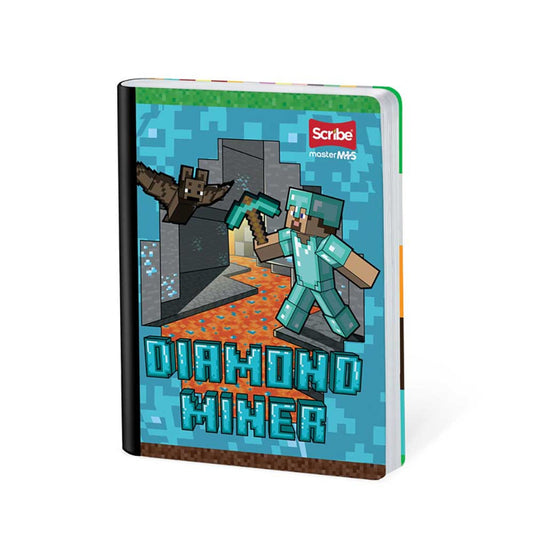 Libreta Cosida De Linea Minecraft Master Mas 100-1 Scribe