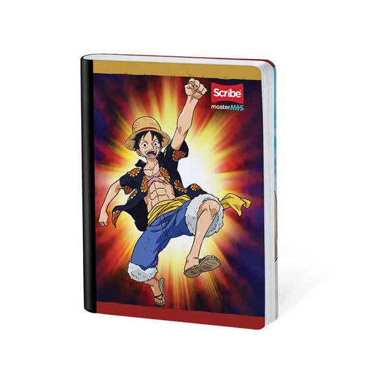 Libreta Cosida Master Mas One Piece Cuadriculada