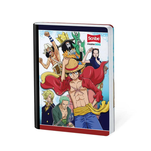 Libreta Cosida Master Mas One Piece Cuadriculada