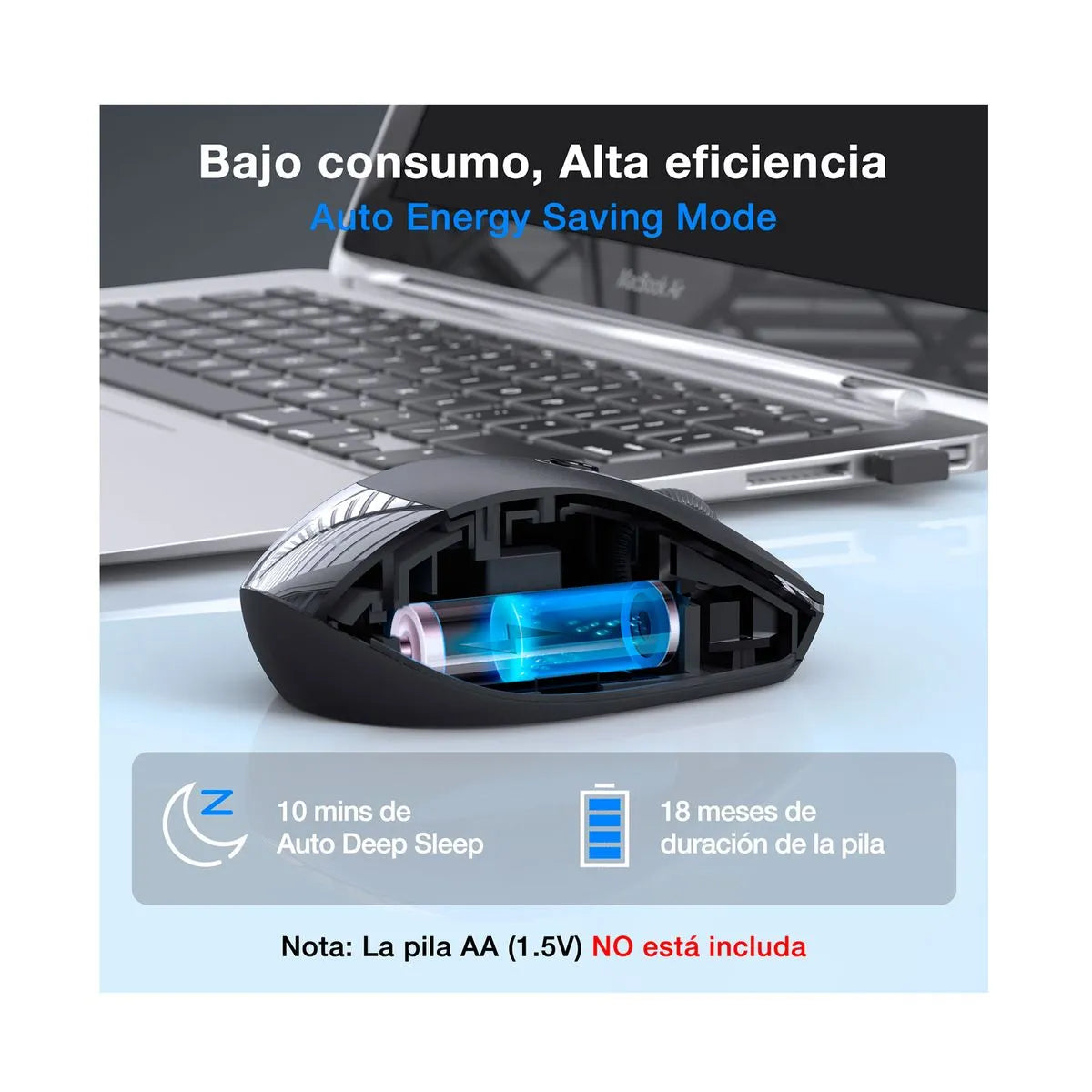 Mouse Inalambrico1hora