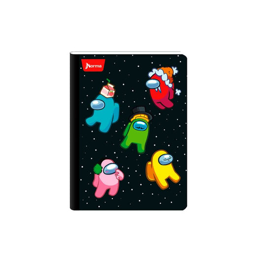 Libreta Cosida De Linea Among Us 100-1 Norma
