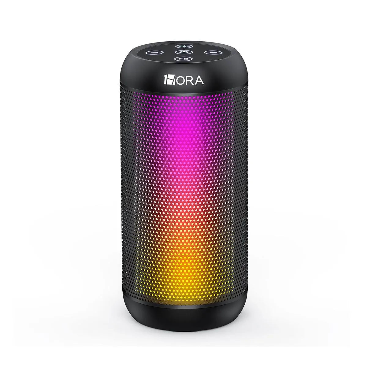 Bocina Inalambrica 1hora Mediana Con Led Colorido