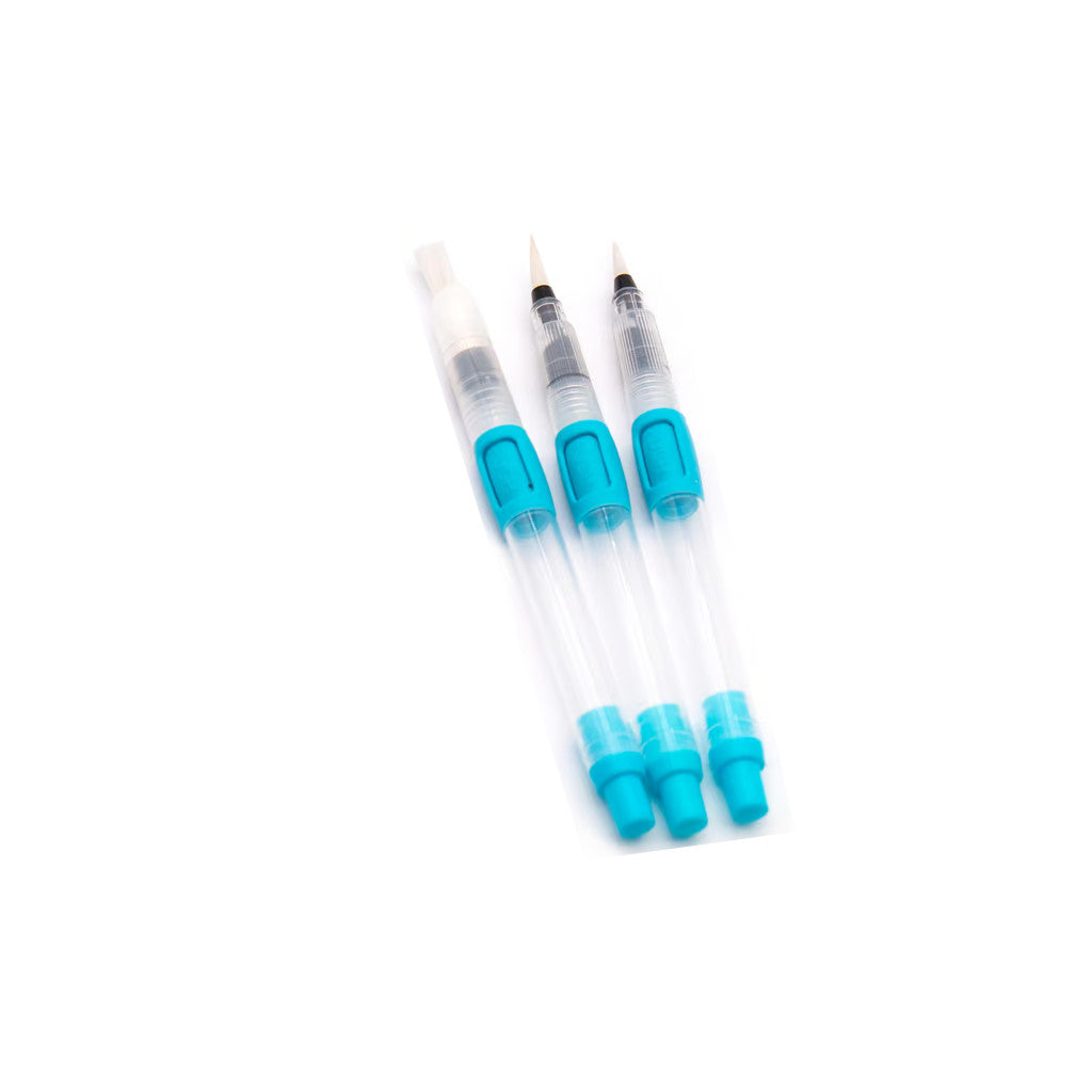 Set De 3 Pinceles De Agua Punta Delgada Media Y Ancha Pointer