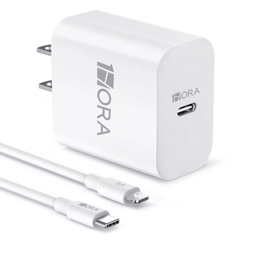 Cargador Gan 20w Y Cable Ip