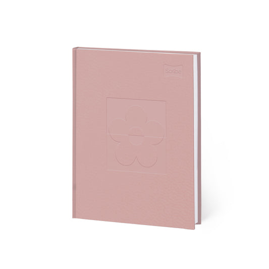 Libreta Cosida Con Cubierta De Cuero Diseño Femenino