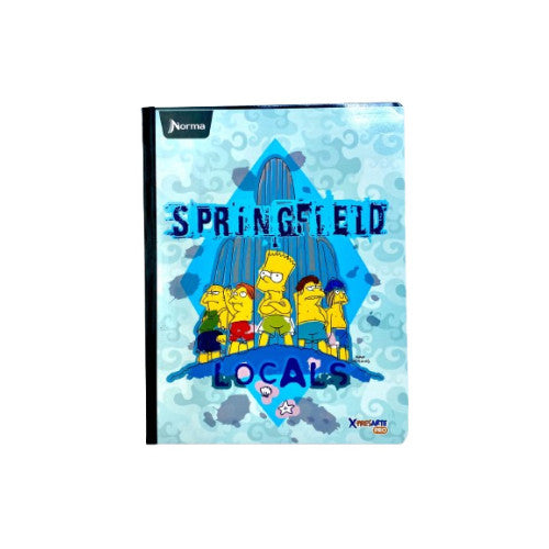 Libreta Cosida Xpresarte Pro The Simpsons Norma