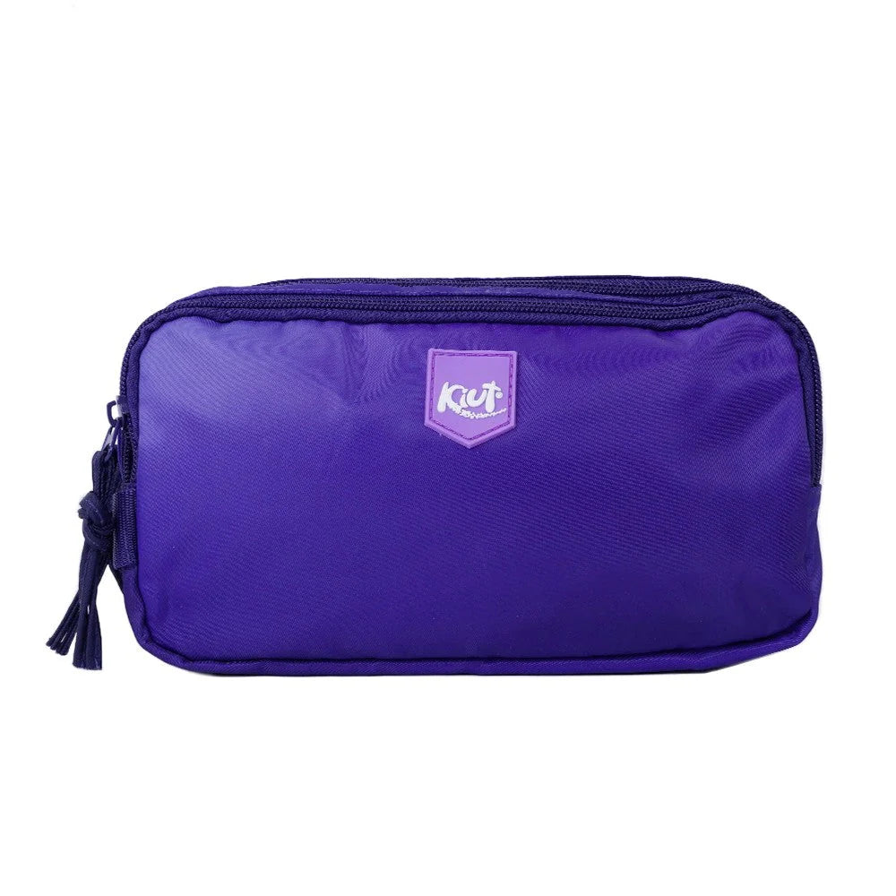 Cartuchera 3 Cierres Violeta Kiut