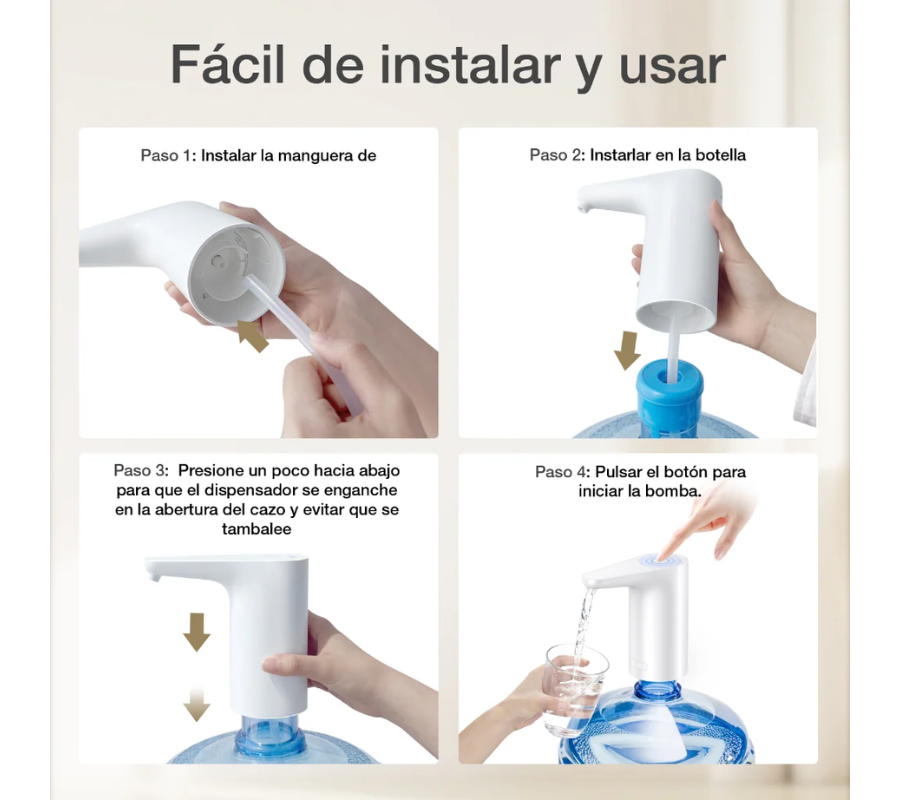 Dispensador De Agua 1hora