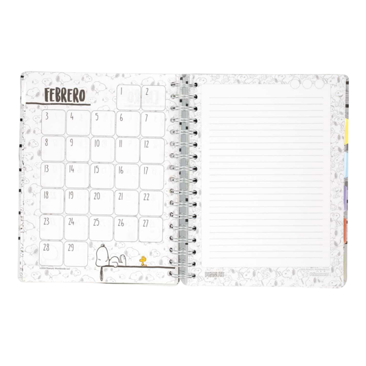 Agenda Planeadora Snoopy