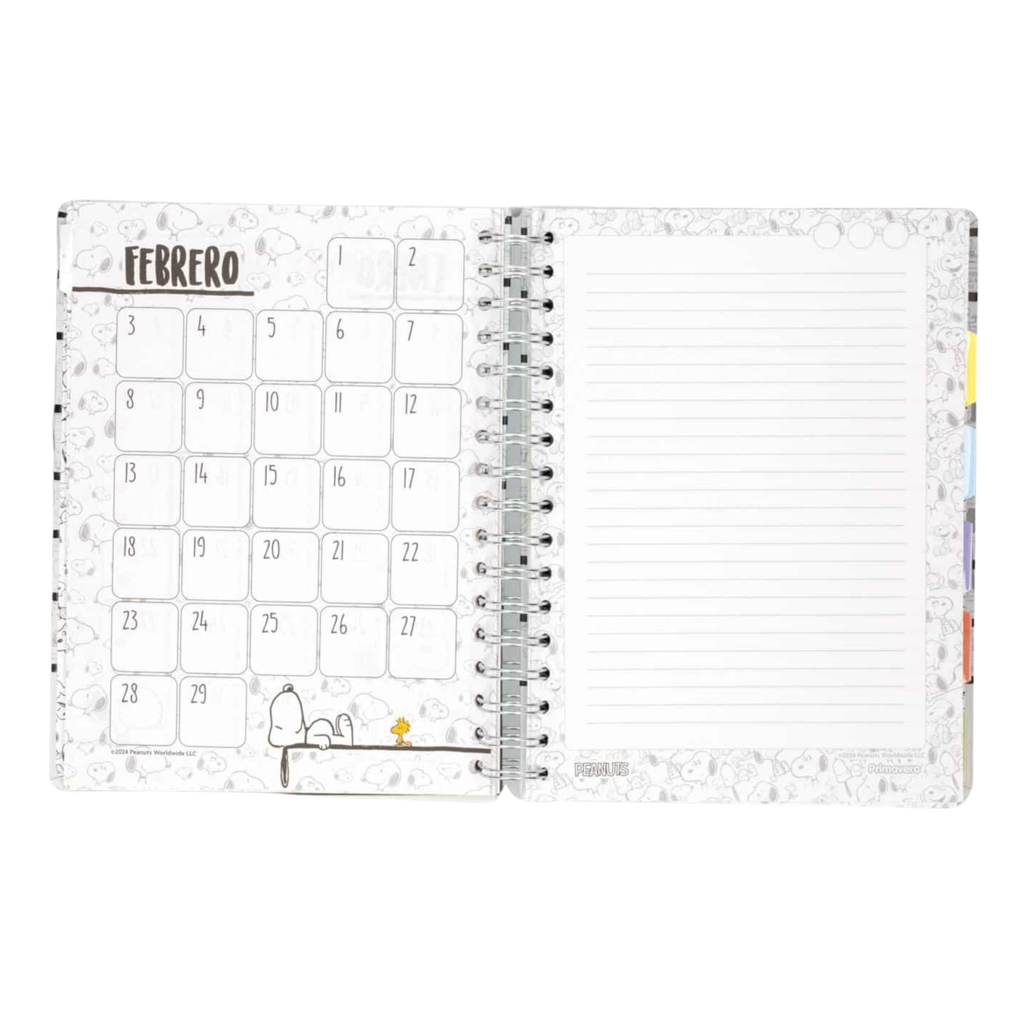 Agenda Planeadora Snoopy
