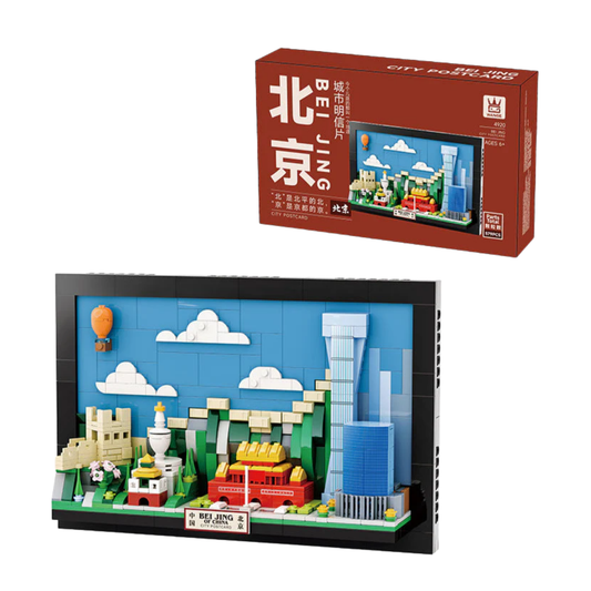 Bloques de Construcción- Postal Bei Jing