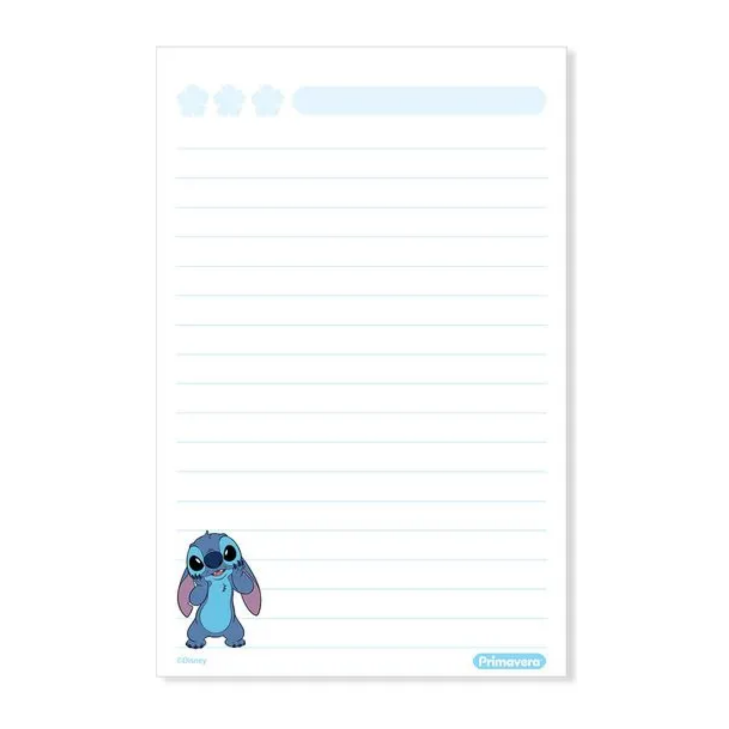 Hojas de Repuesto Stitch Cuadriculadas