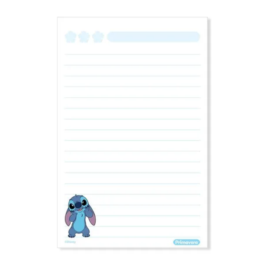 Hojas de Repuesto Stitch Cuadriculadas