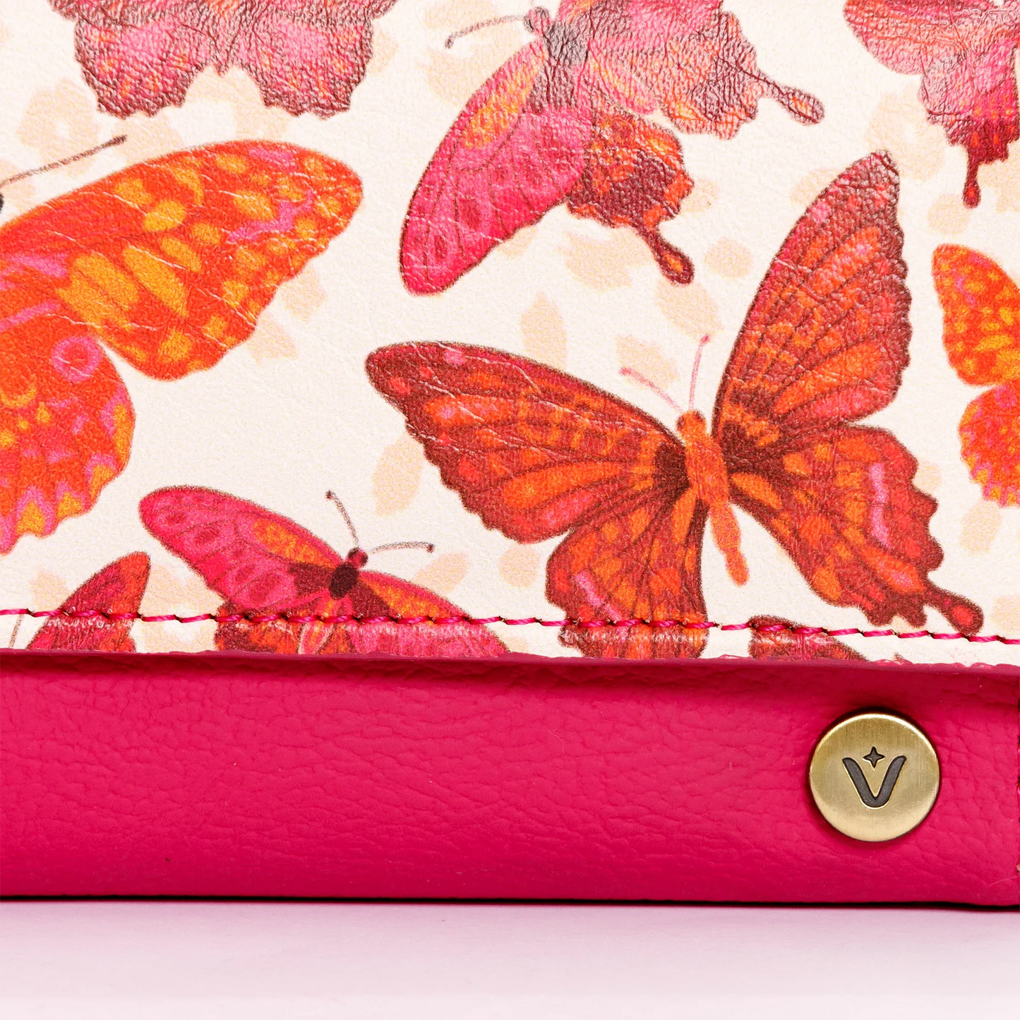Bolsos Y Accesorios Vintro Billetera Clasica Les Papillons De France