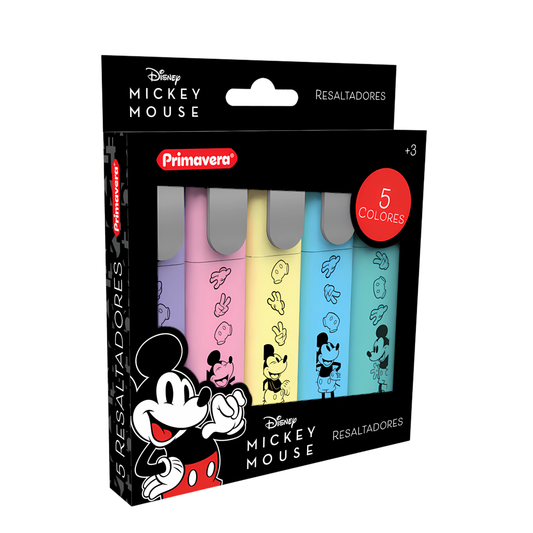 Resaltadores Mickey Mouse