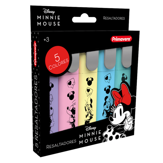 Resaltadores Minnie Mouse