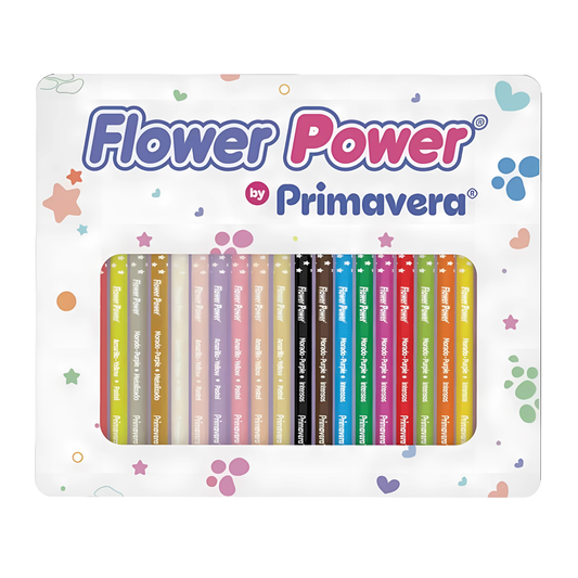 Colores Metálicos Flower Power x24