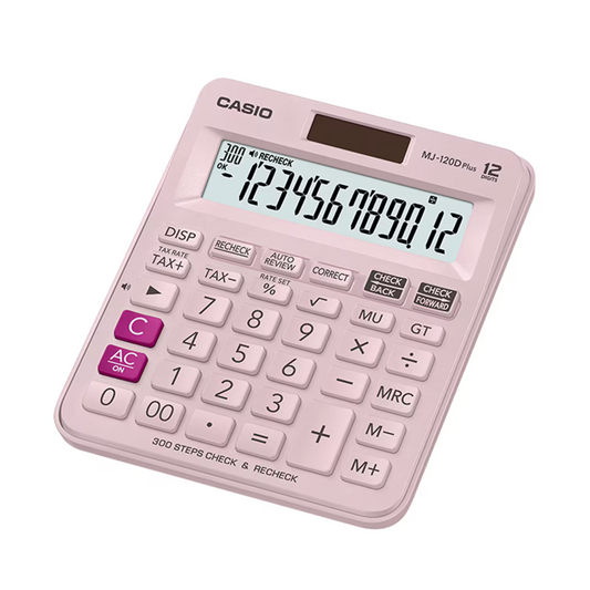 Casio Calculadora de Escritorio MJ-120DPLUS PK