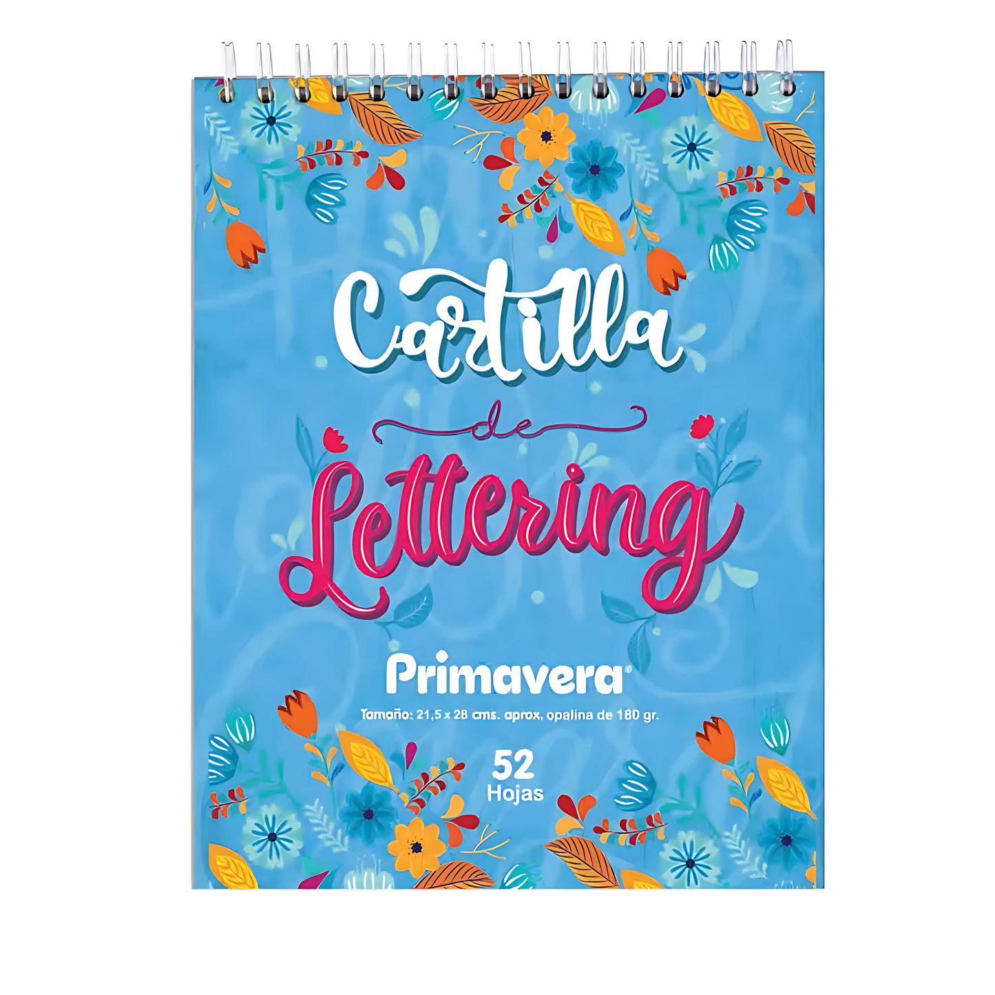 Cartilla de Lettering Primavera 52 hojas