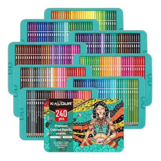 Colores Estuche Metálico Colores Kalour 240 Piezas
