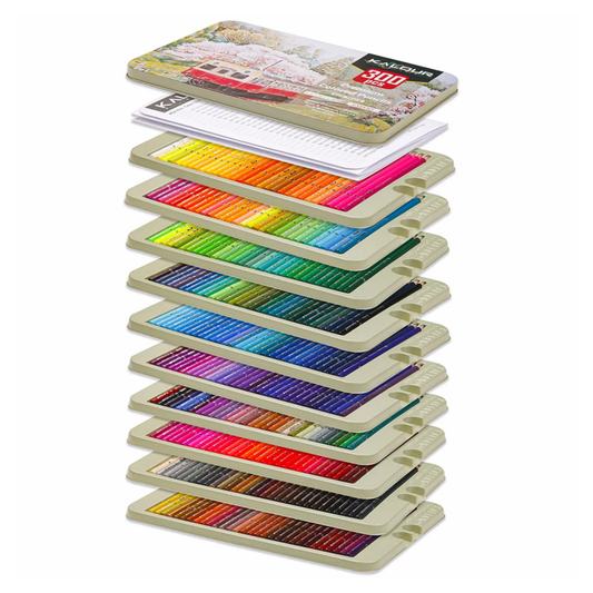 Colores Estuche Metálico Colores Kalour 300 Piezas