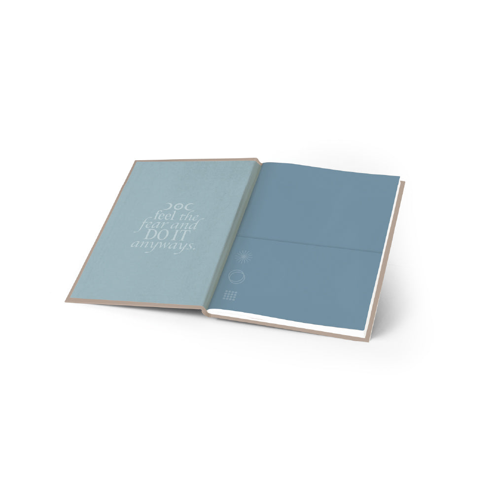 Libreta Cosida Con Cubierta De Cuero Diseño Femenino