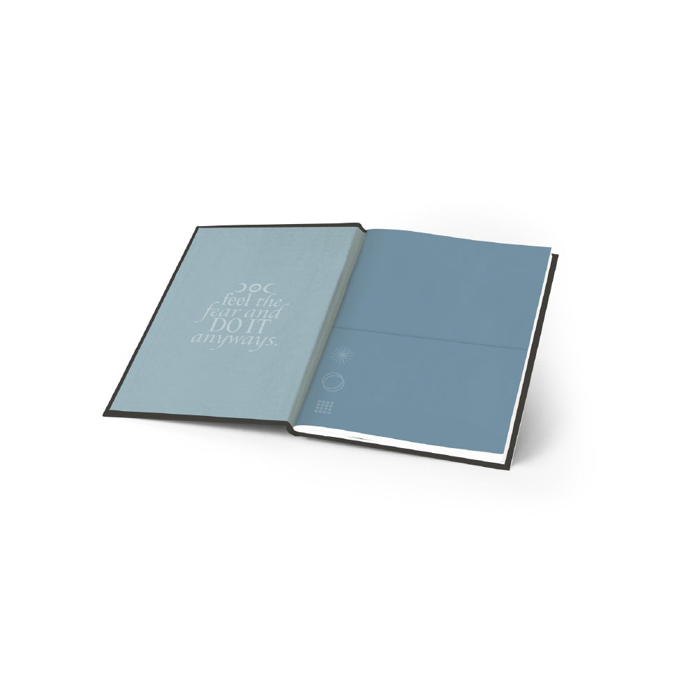 Libreta Cosida Con Cubierta De Cuero Diseño Masculino
