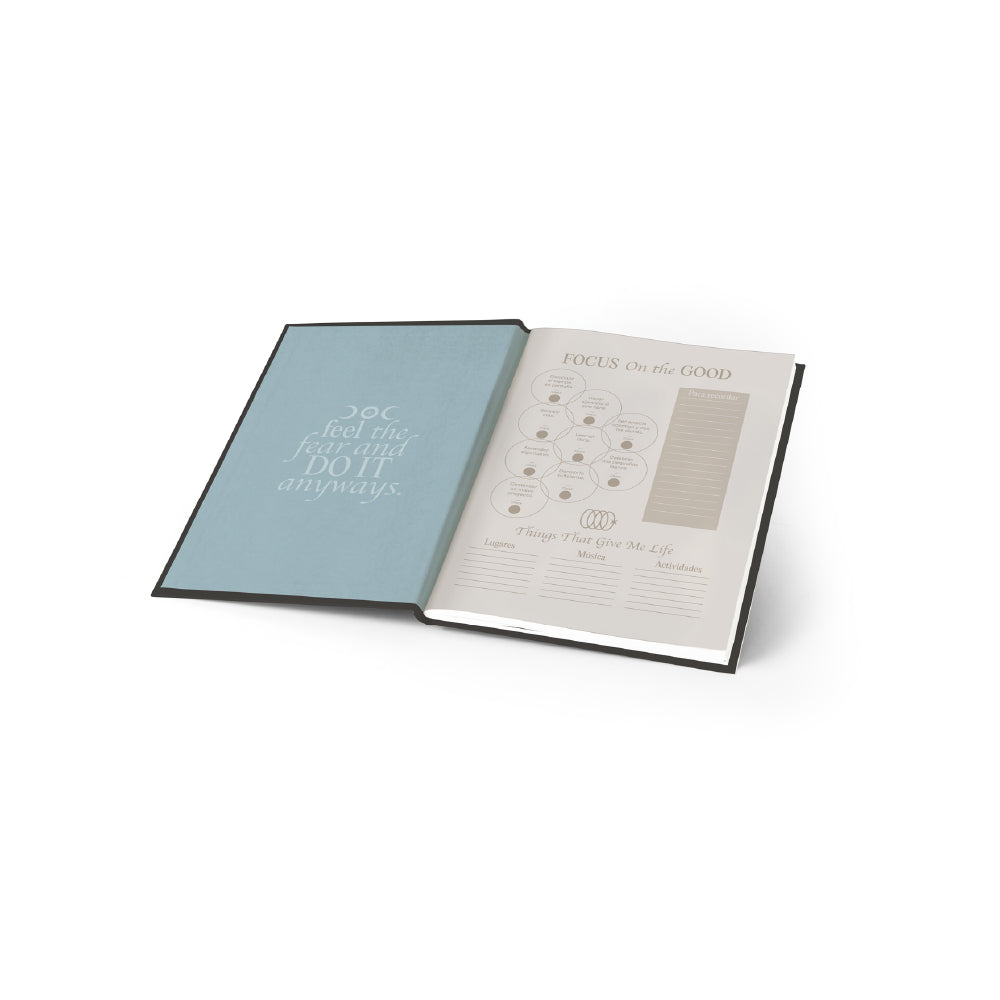 Libreta Cosida Con Cubierta De Cuero Diseño Masculino