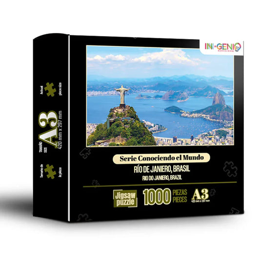 Rompecabezas Ingenio Rio De Janeiro 1000 Piezas
