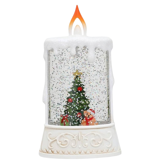 Vela Decorativa Navideña Árbol