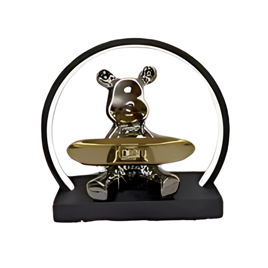 Lámpara de Oso Plateado