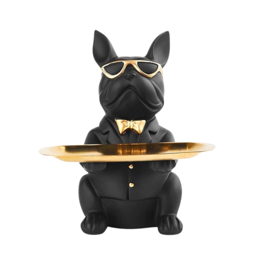 Decoración Perro con Plato